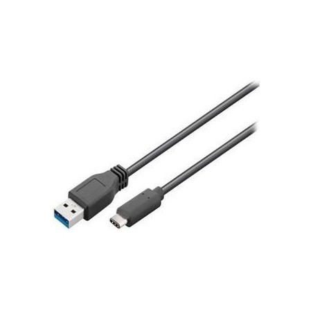 Goobay USB 3.0 / 3.1 Type-C Cable 1m - Fast & Reliable Connection in Black | Item No. 4040849447129